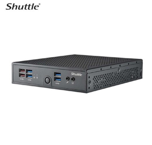 Shuttle XPC SLIM Barebone - Core i5-1335U (15W), 2x DDR5, 2x M.2 2280, HDMI, DP, VGA, COM, 2 x LAN, (5G LTE optional), 90W, fanless, Shuttle XPC SLIM Barebone - Core i5-1335U (15W), 2x DDR5, 2x M.2 2280, HDMI, DP, VGA, COM, 2 x LAN, (5G LTE optional), 90W, fanless,